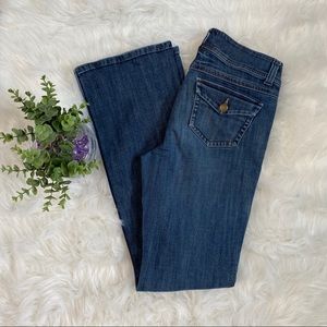 CAbi bootcut jeans size 8